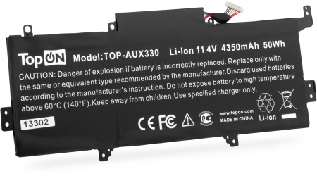 Батарея для ноутбука TopON TOP-AUX330 11.4V 4350mAh литиево-ионная Asus Zenbook U3000U, UX330, UX330U, UX330UA (103195)