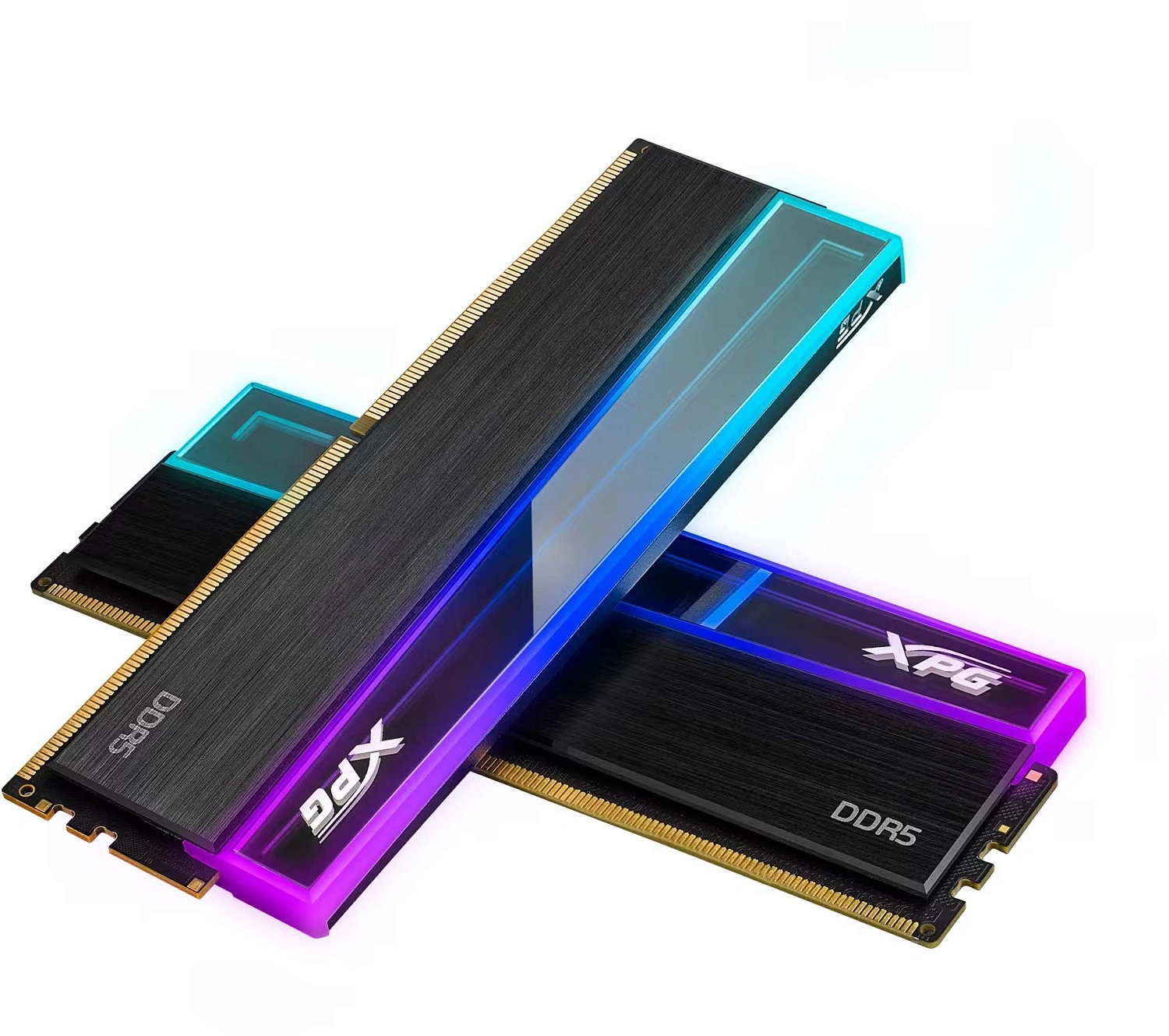 Память DDR5 2x32GB 6000MHz A-Data AX5U6000C3032G-DCNKRBK XPG Lancer RGB RTL PC5-48000 CL30 DIMM ECC 288-pin 1.35В kit dual rank Ret