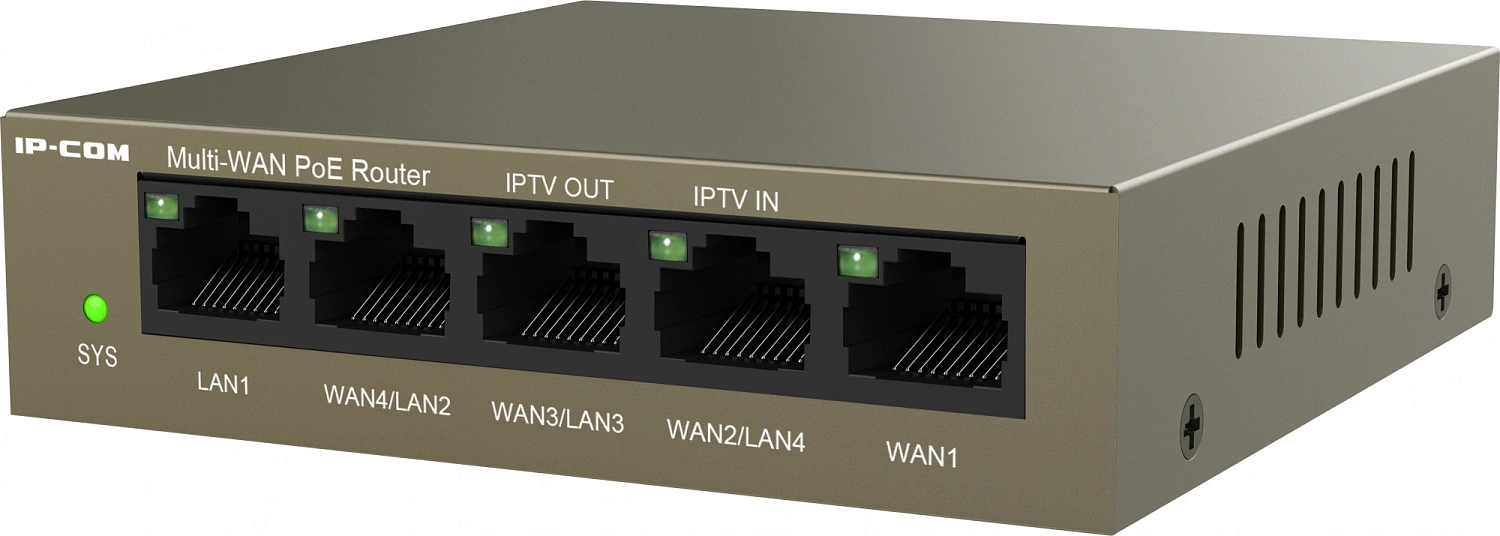 Межсетевой экран IP-Com M20-PoE 10/100/1000BASE-TX серый Межсетевой экран IP-Com M20-PoE 10/100/1000BASE-TX серый