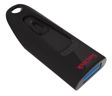 Флеш Диск Sandisk 128Gb Ultra SDCZ48-128G-U46 USB3.0 черный