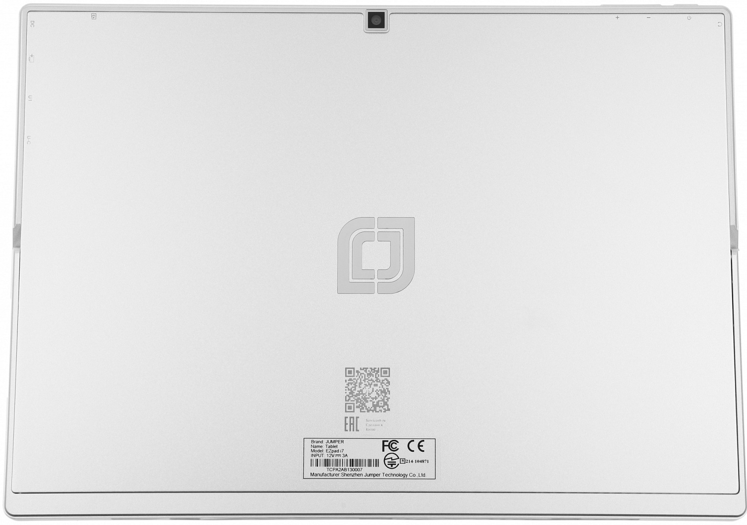 Планшет Jumper Ezpad i7 Core i7 7Y75 (1.3) 2C RAM8Gb ROM512Gb 12" IPS 2160x1400 Windows 10 Home серый 2Mpix BT WiFi Touch microSD 256Gb mHDMI