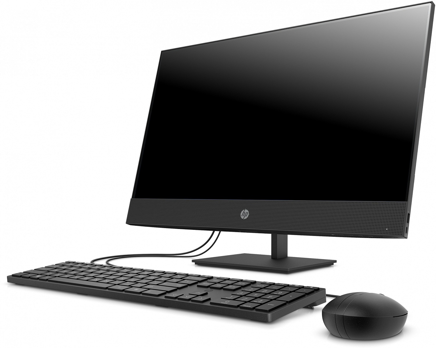 Моноблок HP ProOne 400 G6 23.8" Full HD i5 10500T (2.3) 8Gb SSD256Gb UHDG 630 CR noOS GbitEth WiFi BT мышь Cam черный 1920x1080