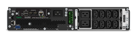 Источник бесперебойного питания мощностью 2200ва для серверных систем APC Smart-UPS SRT 2200VA RM 230V Network Card, 1 year warranty