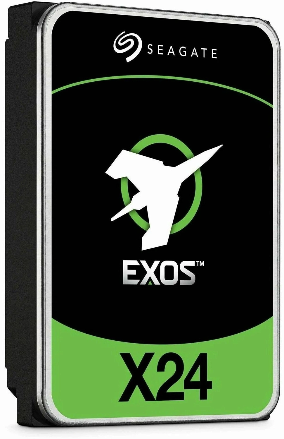 Жесткий диск Seagate Exos X24 HDD 3.5" SAS 16Tb, 7200 rpm, 512Mb buffer, 512e/4kn, CMR, ST16000NM007H, 1 year