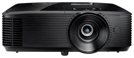 Проектор Optoma DX322 (DLP, XGA(1024x768), 3800Lm, 22000:1, HDMI, VGA, Composite video, Audio-in 3.5mm, VGA-Out, Audio-Out 3.5mm,  1*10W speaker, Black) (незначительное повреждение коробки)