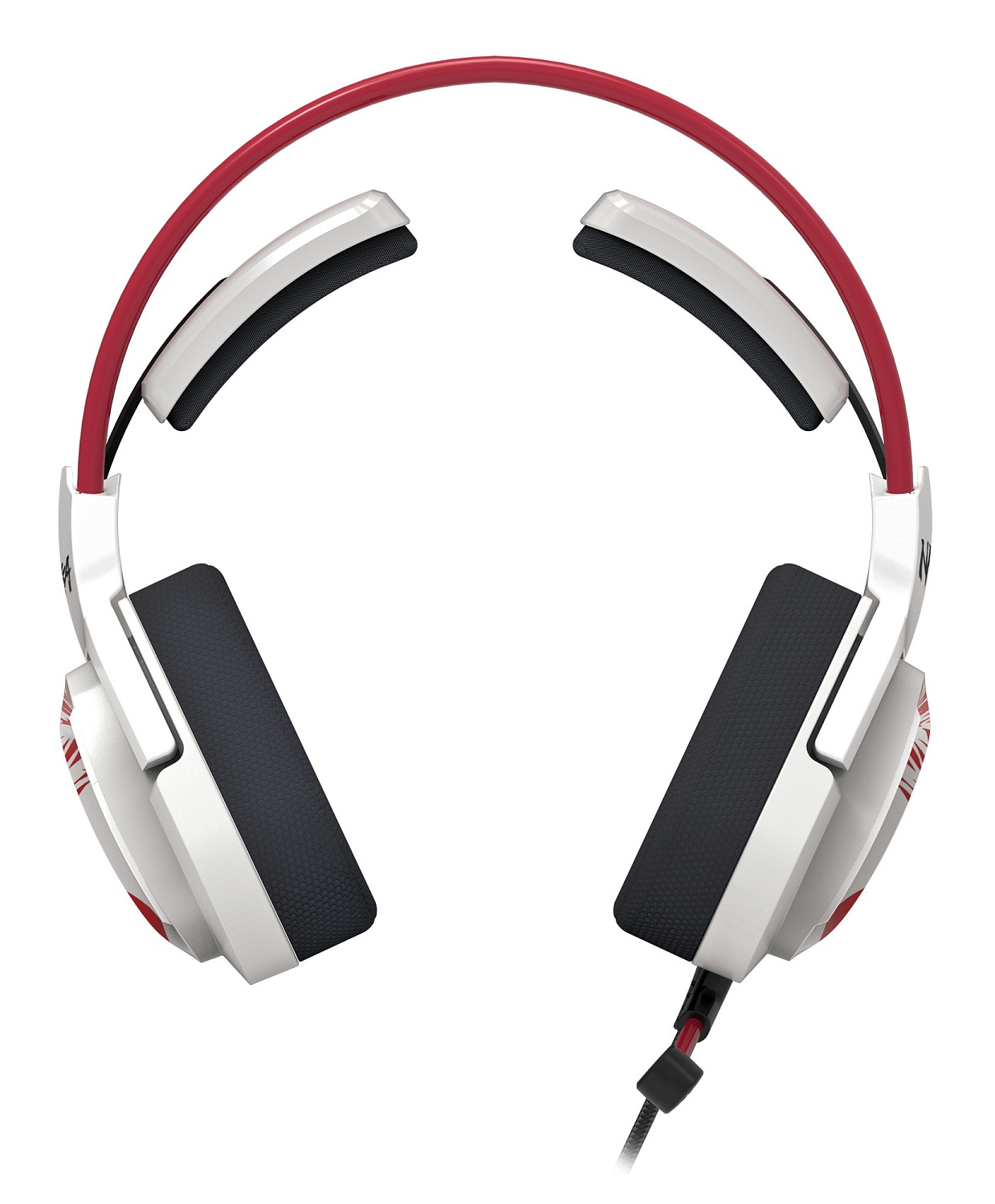 Наушники с микрофоном A4Tech Bloody G575 Naraka белый/красный 2м мониторные USB оголовье (G575 NARAKA)
