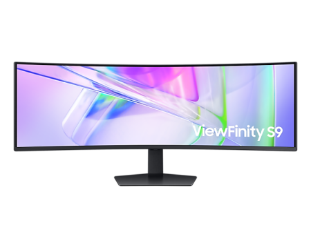 Монитор Samsung 49" ViewFinity S9 S49C950UAI Curved (VA 32:9 5120x1440x120Hz 5ms 350cd 3000:1 178/178 1,07 млрд DP;HDMIx2; USB-C (90 Вт) USB3.0x3 Spk 2x5W HAS Tilt Swiv VESA Black