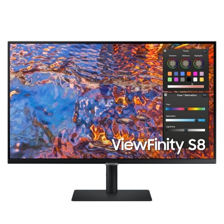 Монитор Samsung 32" S32B800PXI черный IPS LED 5ms 16:9 HDMI полуматовая HAS Piv 350cd 178гр/178гр 3840x2160 60Hz DP 4K USB 5.2кг