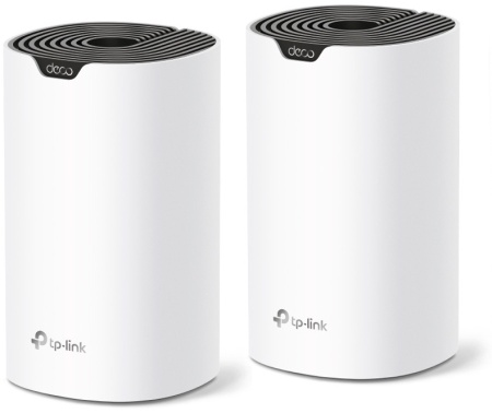 Бесшовный Mesh роутер TP-Link Deco S7(2-pack) AC1900 10/100/1000BASE-TX белый (упак.:2шт)