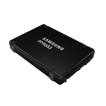 Твердотельный накопитель Samsung Enterprise SSD, 2.5"(SFF), PM1653, 960GB, SAS, 24Gbps, R4200/W1200Mb/s, IOPS(R4K) 600K/55K, MTBF 2M, 1DWPD/5Y, OEM