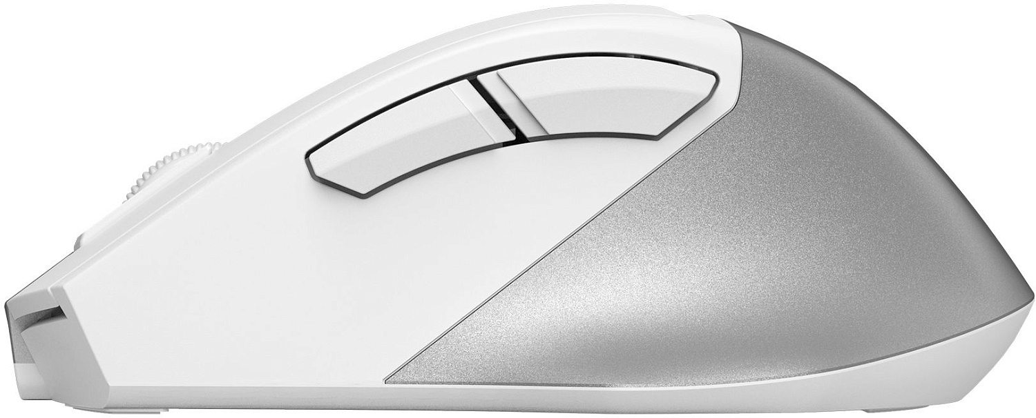 Мышь A4Tech Fstyler FG45CS Air белый/серебристый оптическая (2000dpi) silent беспроводная USB для ноутбука (7but) Мышь A4Tech Fstyler FG45CS Air белый/серебристый оптическая (2000dpi) silent беспроводная USB для ноутбука (7but)