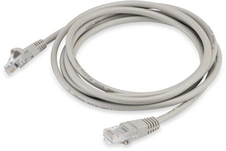 Патч-корд Buro LSZH UTP cat5E 2м серый RJ-45 (m)-RJ-45 (m) (UTP-5E-2M-G-LSZH)