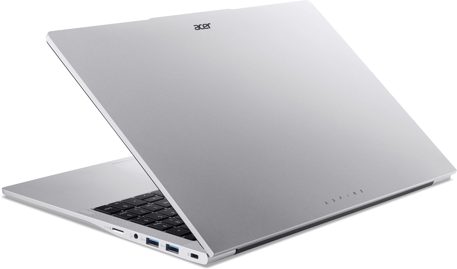 Ноутбук Acer Aspire Lite AL15-72P-58X5 Core i5 13420H 8Gb SSD512Gb Intel UHD Graphics 15.6" IPS FHD (1920x1080) без ОС silver WiFi BT Cam 5100mAh (NX.D5JEM.001)