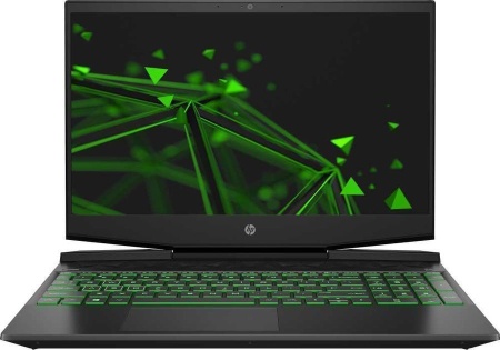 Ноутбук HP Pavilion Gaming 15-dk2050ur Core i5 11300H 8Gb SSD512Gb NVIDIA GeForce RTX 3050 4Gb 15.6" IPS FHD (1920x1080) Free DOS 3.0 black WiFi BT Cam (4E1H5EA)