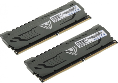 Память DDR4 2x32Gb 3600MHz Patriot PVS464G360C8K Viper Steel RTL Gaming PC4-28800 CL18 DIMM 288-pin 1.35В dual rank с радиатором Ret