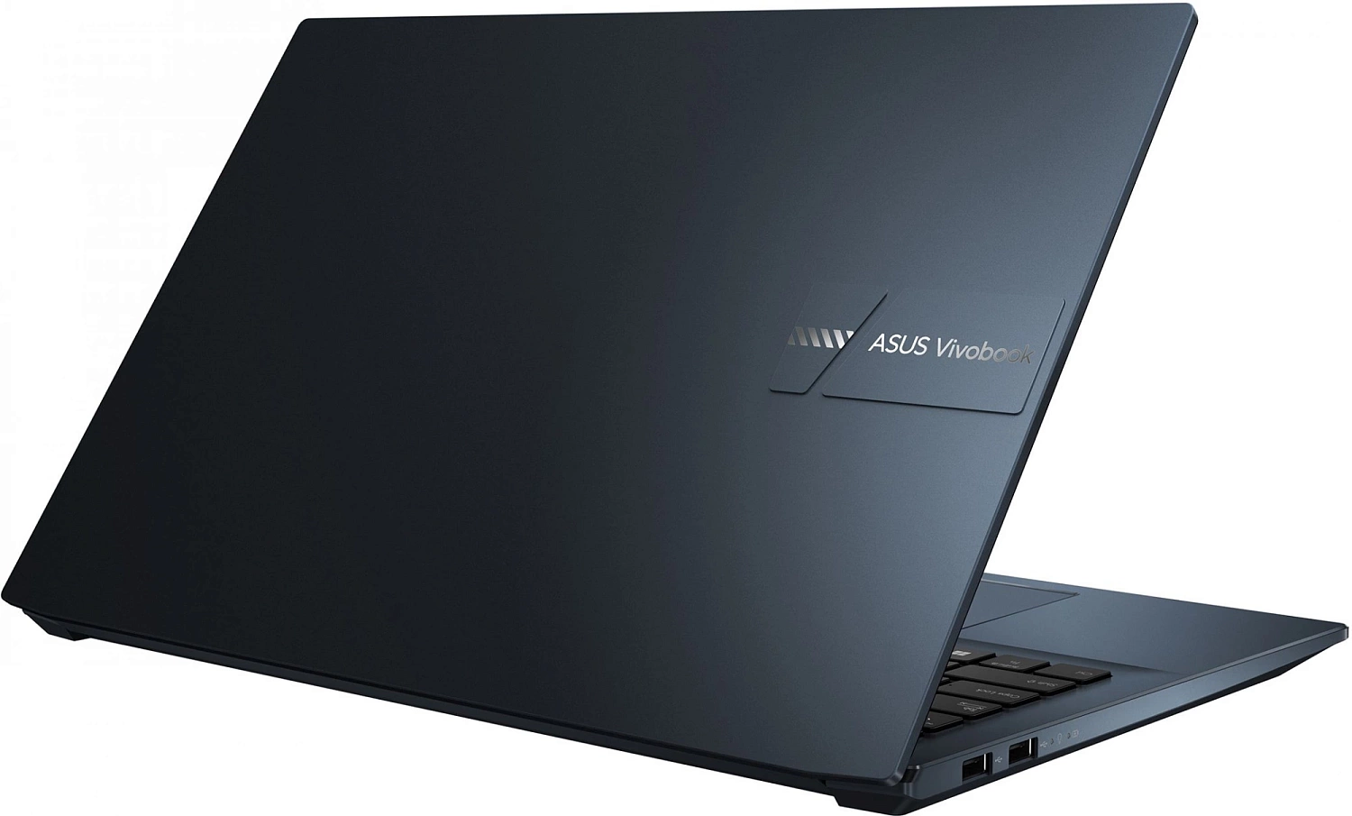 Ноутбук Asus Vivobook Pro 15 OLED M6500XU-MA104 Ryzen 9 7940HS 16Gb SSD1Tb NVIDIA GeForce RTX4050 6Gb 15.6" OLED 2.8K (2880x1620) noOS blue WiFi BT Cam (90NB1201-M00420)