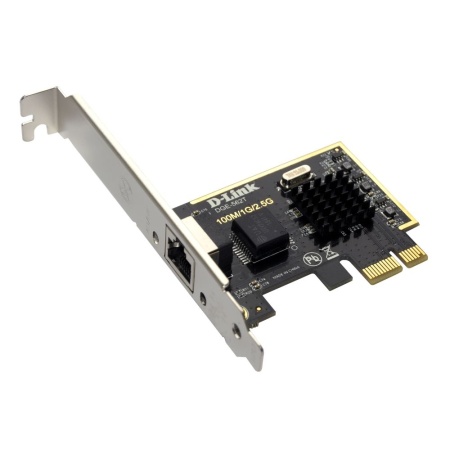 DGE-562T/A1A Сетевой PCI Express адаптер с 1 портом 100/1000/2.5GBase-T