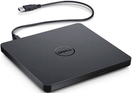 Внешний привод Dell DVD±RW (±R DL) DW316; USB 2.0; ext  (Inspiron 7347/5548/3157/5547/3531/5545/5447/5448/7348/Latitude 3450/3550/7350/ E5250/ E5404/E5450/ E5550/ E7250/E7450/Precision M3800/XPS 15/13)