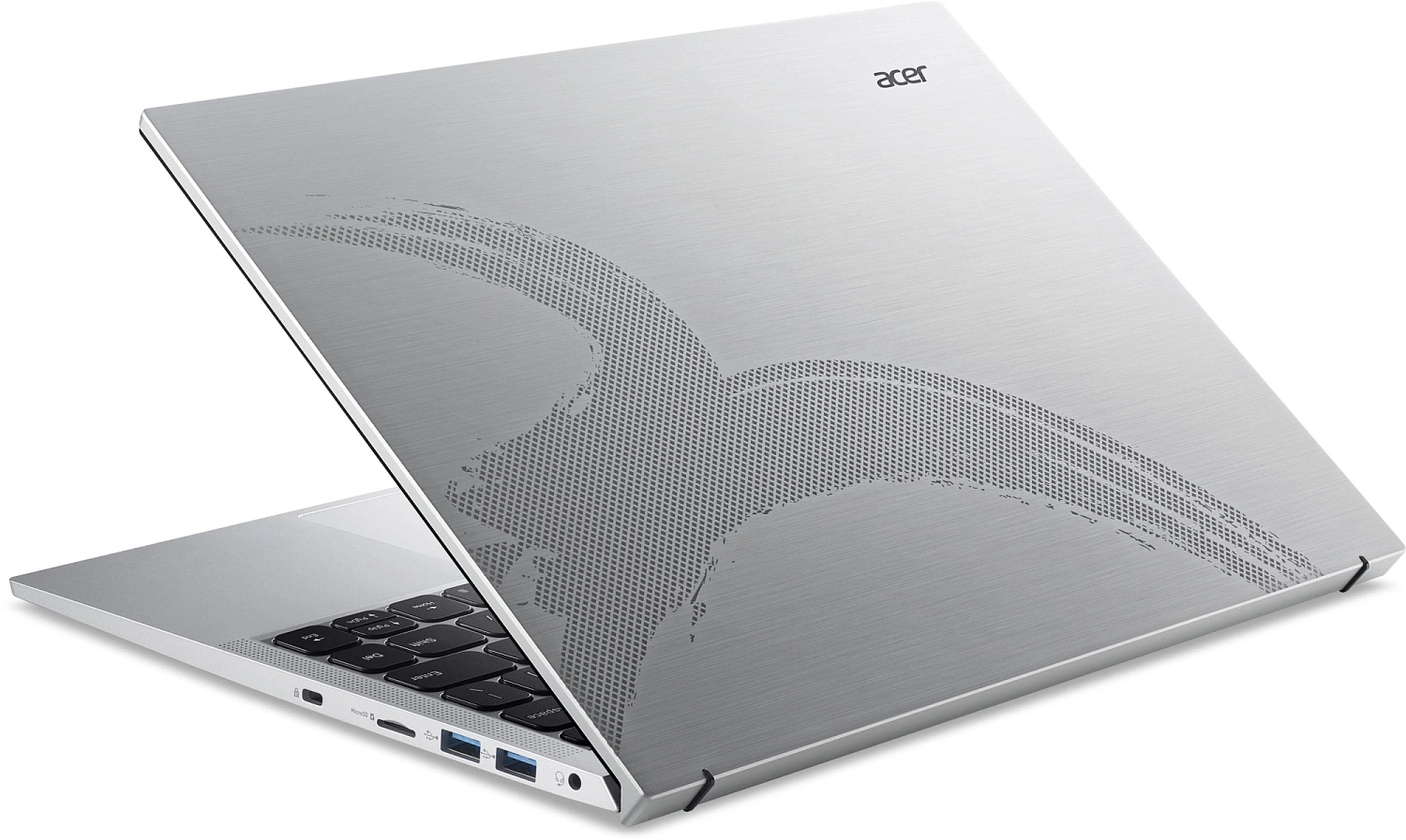 Ноутбук Acer Aspire L14 AL14-52M-35Z0 Core i3 1315U 8Gb SSD512Gb Intel UHD Graphics 14" IPS 2.2K (2240x1400) без ОС silver WiFi BT Cam 5100mAh (NX.J9HCD.001)
