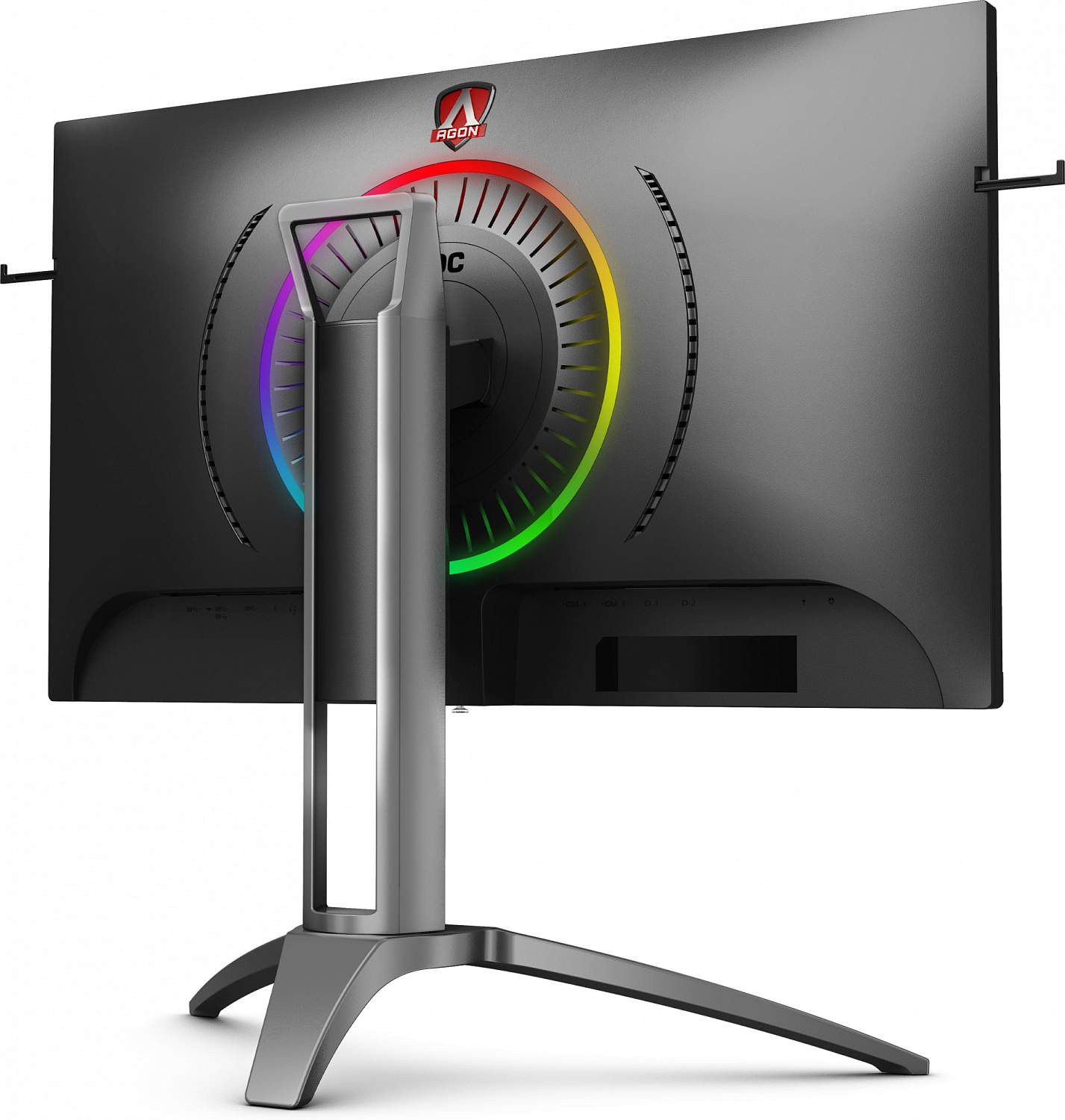 Монитор AOC 27" Gaming AG273QZ черный TN LED 0.5ms 16:9 HDMI M/M матовая HAS 400cd 170гр/160гр 2560x1440 240Hz FreeSync Premium Pro DP 2K USB 8.4кг