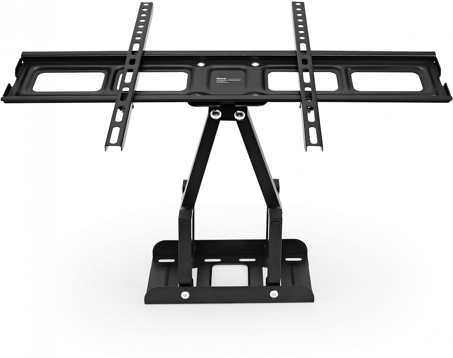 Кронштейн для телевизора Buro MF3 черный 32"-70" макс.40кг настенный поворотно-выдвижной и наклонный