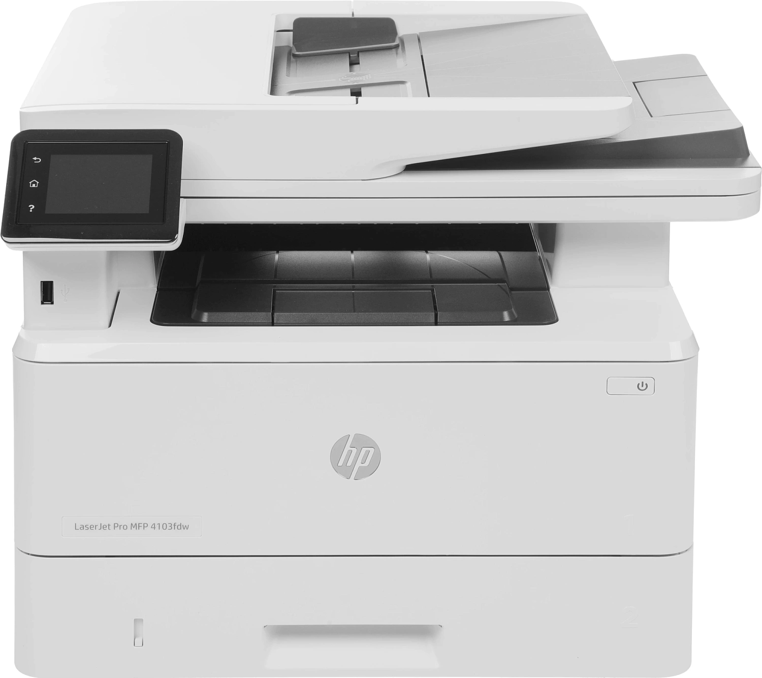 МФУ лазерный HP LaserJet Pro 4103fdw (2Z629A) A4 Duplex Net WiFi белый