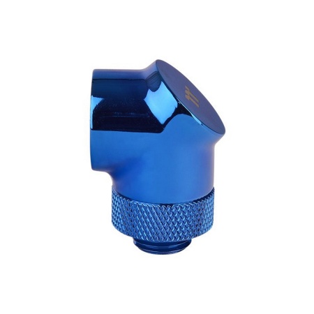 Pacific G1/4 90 Degree Adapter - Blue/DIY LCS/Fitting/2 Pack