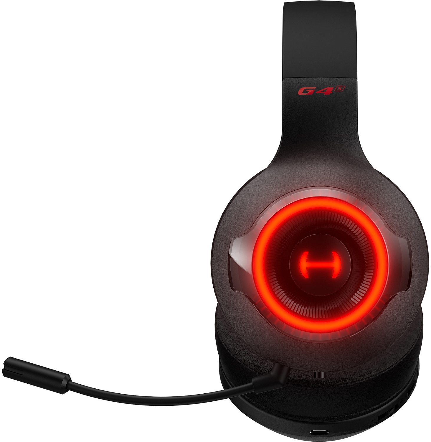 Наушники с микрофоном Edifier G4 S черный 1.3м мониторные BT оголовье