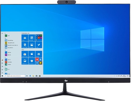 Моноблок IRU Office P2310CL 23.8" Full HD Cel G5925 (3.6) 4Gb SSD120Gb UHDG 610 Windows 10 Home Single Language 64 GbitEth WiFi BT 120W Cam черный 1920x1080 (RUS)