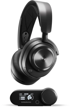 Наушники с микрофоном Steelseries Arctis Nova Pro черный мониторные BT оголовье (61520)