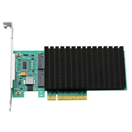 ANM02PE08 PCIe x8 - to- 2x M.2 SATA card