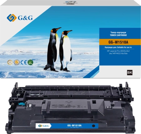 Картридж Cartridge G&G 151A для LaserJet Pro 4003/MFP 4103dn, c чипом (3050 стр.)