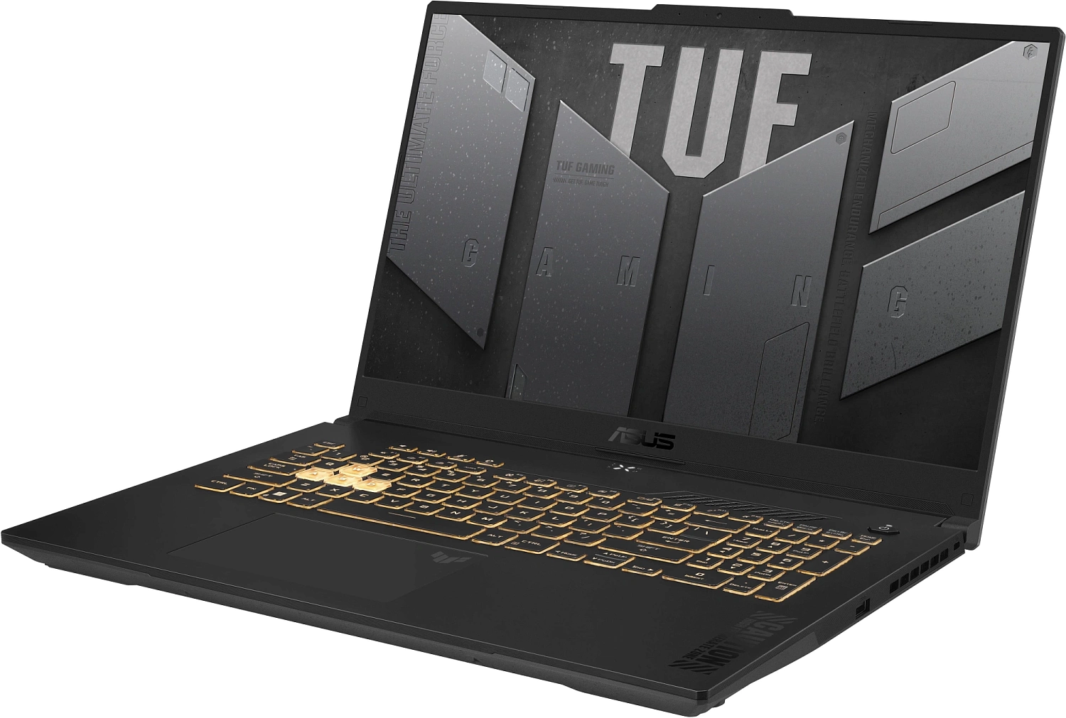 Ноутбук Asus TUF Gaming F17 FX707VJB-HX102 Core 5 210H 16Gb SSD1Tb NVIDIA GeForce RTX 3050 6Gb 17.3" IPS FHD (1920x1080) без ОС grey WiFi BT Cam (90NR0MY5-M003T0)