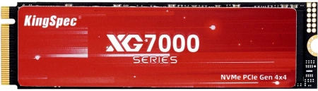 Накопитель SSD Kingspec PCIe 4.0 x4 1TB XG7000-1TB XG7000 M.2 2280