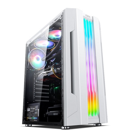 Корпус ALSEYE Auro (AURA) 3.0-W Mini-ITX/Micro ATX/ATX, USB2.0*2+HD Audio+USB3.0*1, "H.D.D.(3.5")*2pcs+S.S.D(2.5")*2pcs, 354*185*413mm"