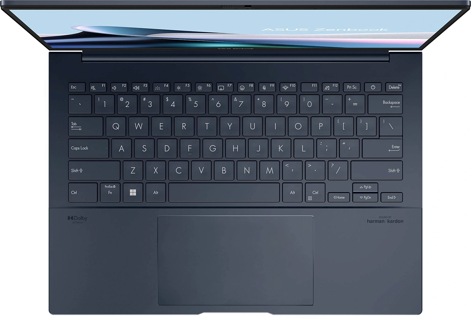 Ноутбук ASUS Zenbook 14 UX3405CA-PP188 Intel Core Ultra 9  285H 2.9 GHz/ LPDDR5X 16GB/1TB SSD/Intel Arc 14.0 OLED 3K (2880 x 1800) OLED 16:10/,WiFi 7+BT 5.4/ Without OS/0.91 kg/Ponder Blue