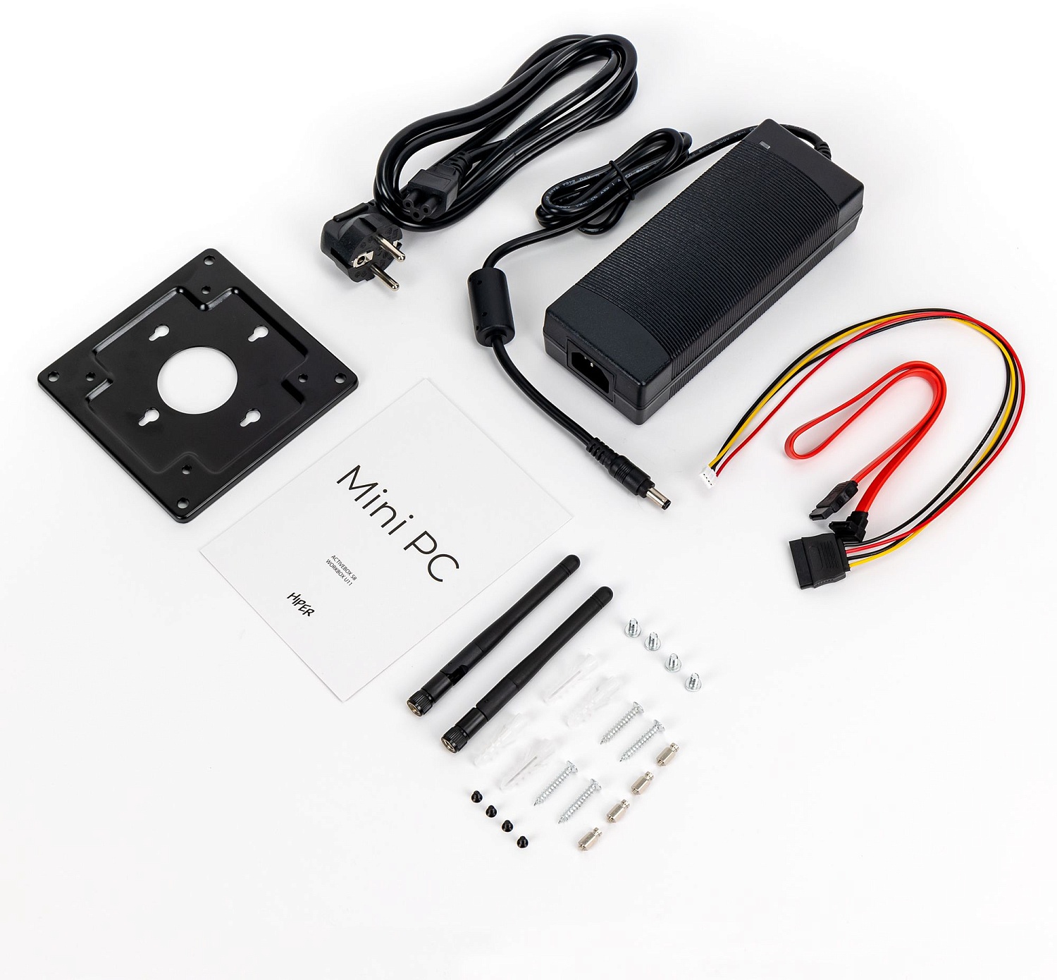 Неттоп Hiper ACTIVEBOX AS8 i5 11400 (2.6) 16Gb SSD512Gb UHDG 730 noOS GbitEth WiFi BT 120W черный (AS8-I5114R16N5NSB)