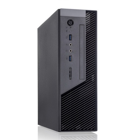 FL-RS02BLK (FL-RS02BLK-FX250T) SFF (mITX) (ext. 5.25"(Slim)*1, int 3.5"*1, 2.5"*1, Auido jack, 2*USB 3.0,CR (optional), 250W)