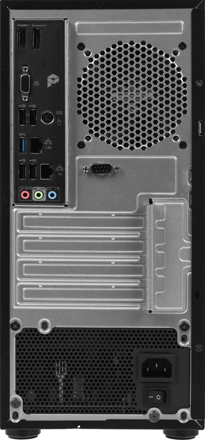 ПК Мини MSI Pro DP180 12-443XRU i3 12100 (3.3) 16Gb SSD512Gb UHDG 730 CR noOS 2.5xGbitEth+1xGbitEth WiFi BT 500W черный (9S6-B0A721-443)