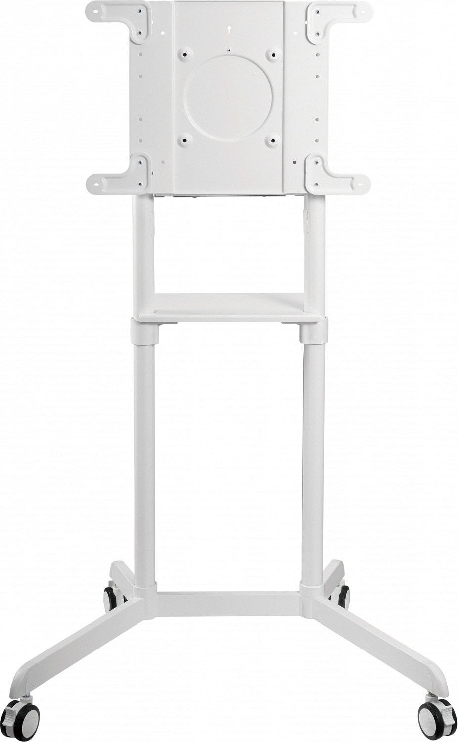 Стойка для телевизора Cactus CS-ST1146WT белый 37"-70" макс.70кг напольный мобильный