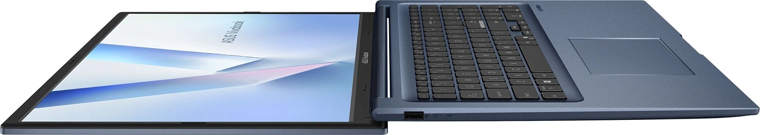 Ноутбук Asus Vivobook 17 X1704MA-AU010 Core 5 320 16Gb SSD512Gb Intel Graphics 17.3" IPS FHD (1920x1080) без ОС blue WiFi BT Cam (90NB17V2-M000Y0)
