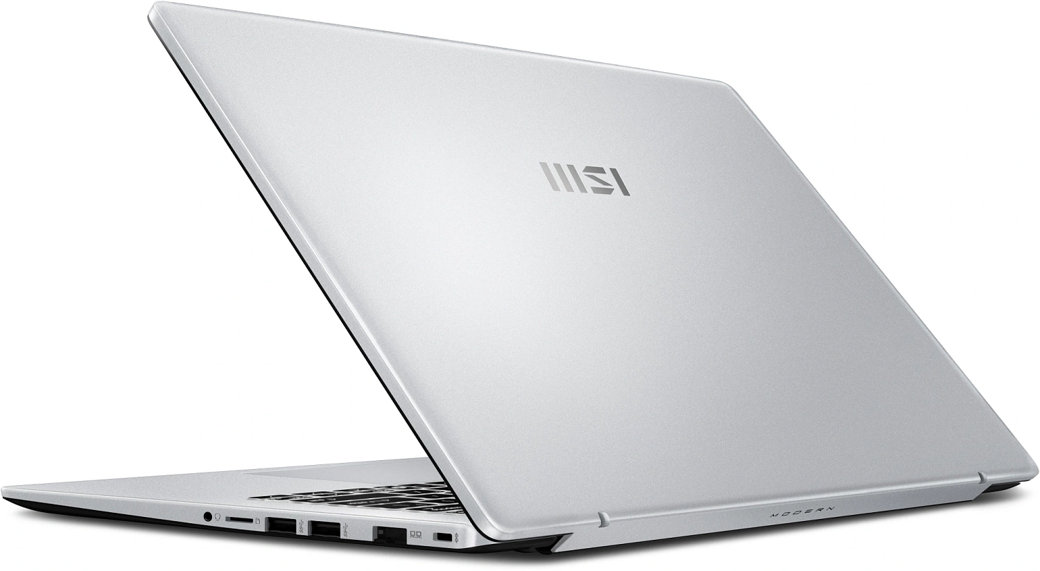 Ноутбук MSI Modern 14 F1MG-815XRU Core 7 150U 16Gb SSD512Gb Intel Graphics 14" IPS FHD (1920x1080) FreeDOS silver WiFi BT Cam (9S7-14S113-815)