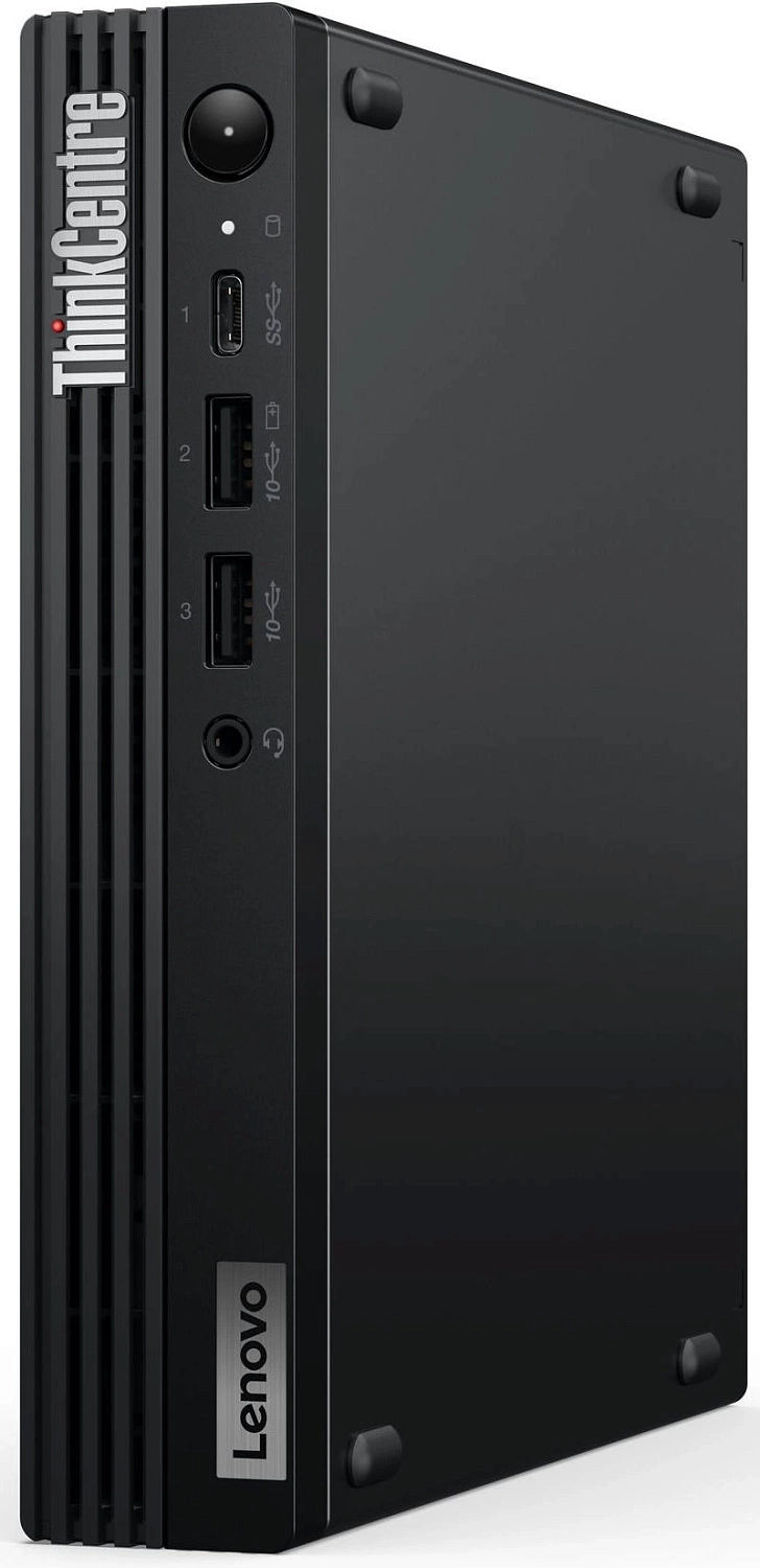 Неттоп Lenovo ThinkCentre Tiny M70q-5 slim i7 14700T (1.3) 16Gb SSD512Gb UHDG 770 без ОС GbitEth WiFi BT 135W kb мышь клавиатура черный (12TD003UUM)