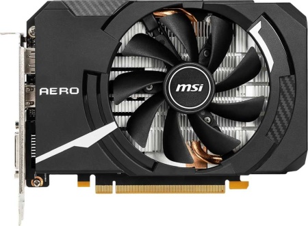 Видеокарта MSI PCI-E GTX 1660 SUPER AERO ITX OC NVIDIA GeForce GTX 1660SUPER 6144Mb 192 GDDR6 1530/14000 DVIx1 HDMIx1 DPx1 HDCP Ret