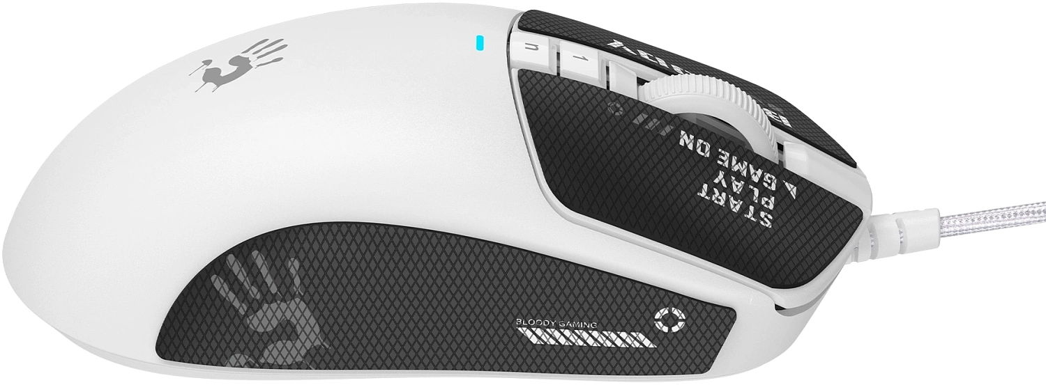 Мышь A4Tech Bloody W72 Ultra белый оптическая 20000dpi USB 7but Мышь A4Tech Bloody W72 Ultra белый оптическая 20000dpi USB 7but