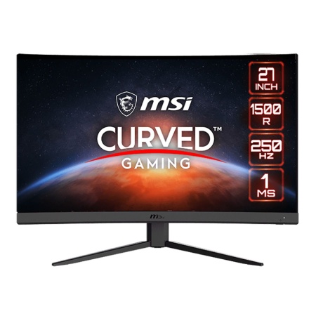 Монитор 27" MSI G27C4X Black (VA, 1920x1080, HDMI+HDMI+DP, 1 ms, 178°/178°, 300 cd/m, 3000:1 (100M:1), 250Hz, Curved)