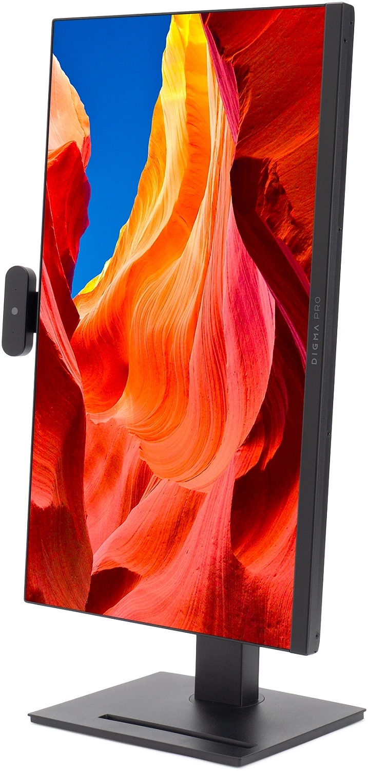 Моноблок Digma Pro Vision 23.8" Full HD Ryzen 3 5425U (1.8) 16Gb SSD512Gb RGr CR Windows 11 Pro Eth WiFi BT 90W клавиатура мышь Cam черный 1920x1080