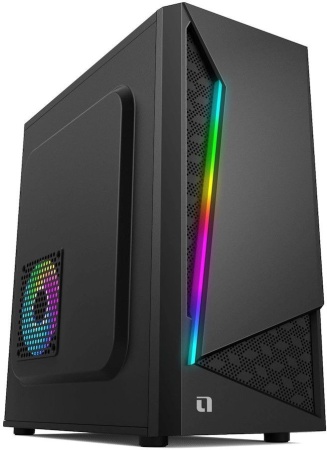 Корпус Accord ACC-CL295RGB черный без БП ATX 4x120mm 2xUSB2.0 1xUSB3.0 audio