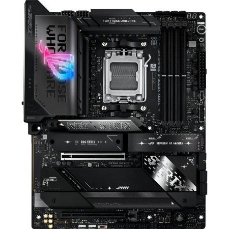 Материнская плата ASUS ROG STRIX X870E-E GAMING WIFI AM5 ATX 4xDDR5 2xPCIEx16 5xM.2 2xUSB-C HDMI 5GLAN Wi-Fi 7