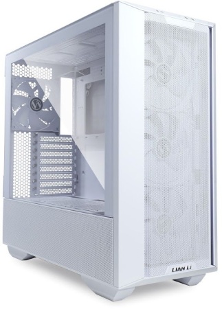 Корпус LIAN LI Lancool III White, Medium Case: E-ATX (under 280mm), ATX, Micro-ATX, Mini-ITX, 2xUSB 3.0, 1xUSB Type C, 1xAudio, Included Fans: 3x140mm PWM (200~1800RPM), 1x140mm PWM (200~1800RPM)